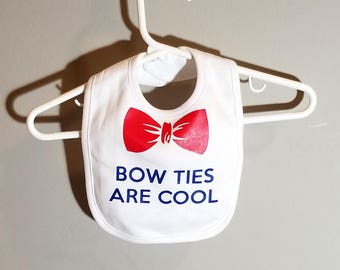 Bow Ties Are Cool Bib - Doctor Who