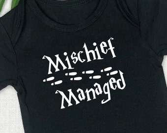 Mischief Managed Infant bodysuits or Toddler t-shirt