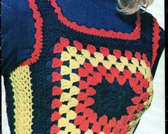 1971 Crocheted "Rib Ticklers" pattern PDF