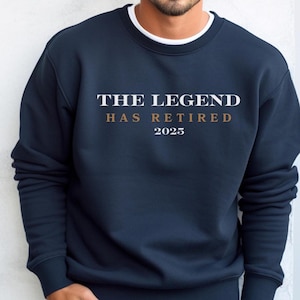 Retired 2025 Men&#39;s Sweatshirt Retirement Gift for Men Not my Problem Anymore Crewneck Officially Retired 2025 Sweatshirt Teacher Retirement