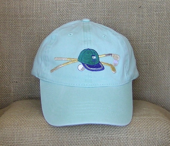 embroidered golf caps