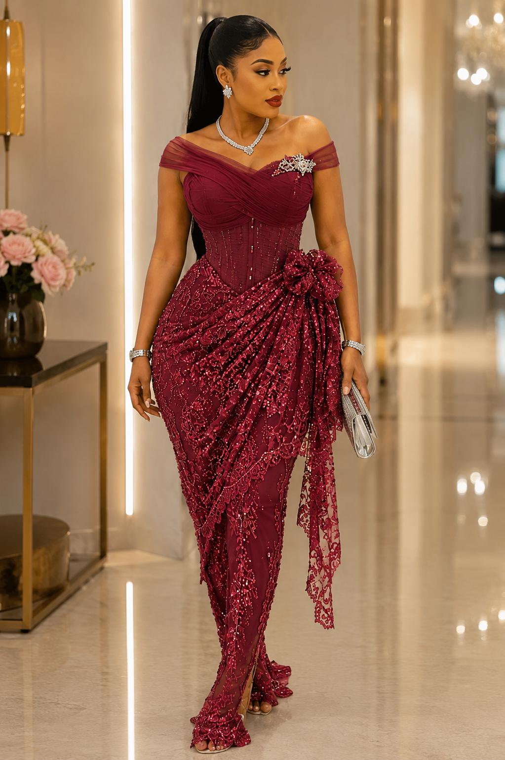 sachin and babi light blue dress Classy Traditional Dress for Ladies: The Elegant African Maxi Dress That  Transformed My Wedding Guest Experience main image 1