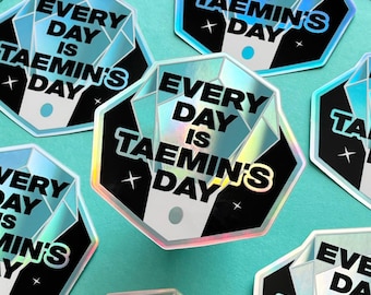 Fan-made Taemin Sticker – "Every Day is Taemin's Day"