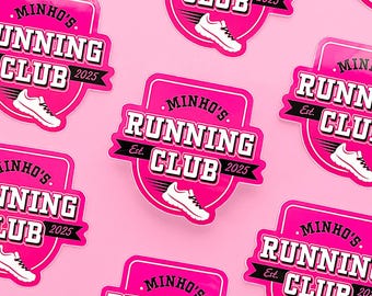 Fan-made Minho Sticker – "Minho's Running Club"