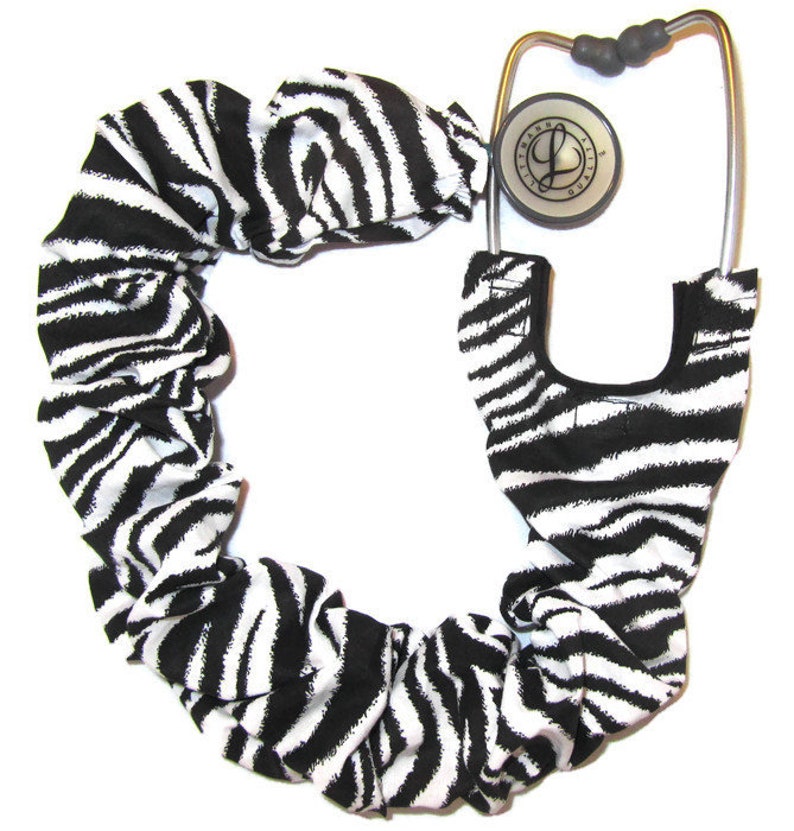 Stethoscope Cover Zebra Print Animal Collection Medical Doctor Etsy