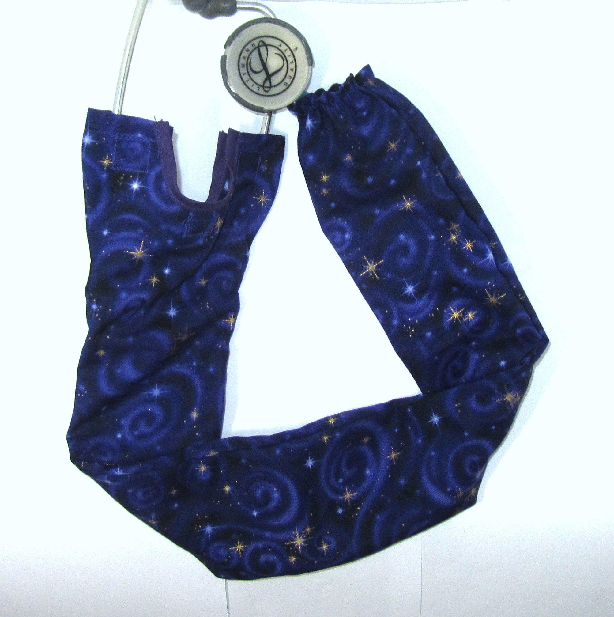 Stethoscope Cover Stargazer Purple Universe Medical Doctor Nurse Steth Strap Sleeve Scrubs Nursing Student Gifts