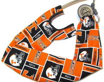 Stethoscope Cover Tennessee Vols College Football Medical Doctor Nurse Steth Strap Sports Sleeve Scrubs Nursing Student Gifts
