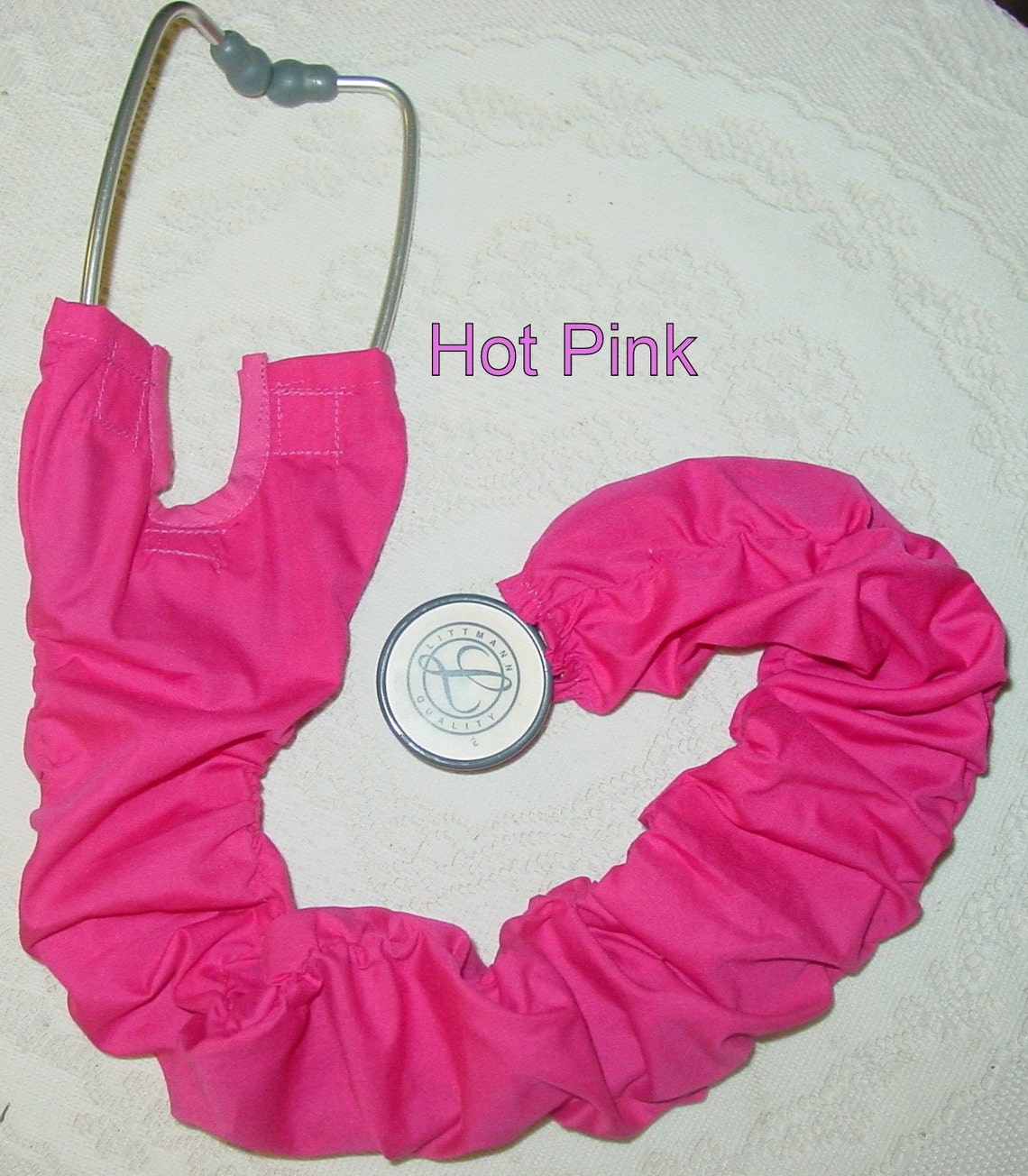 Stethoscope Cover Hot Pink Medical Doctor Nurse Steth Strap Etsy