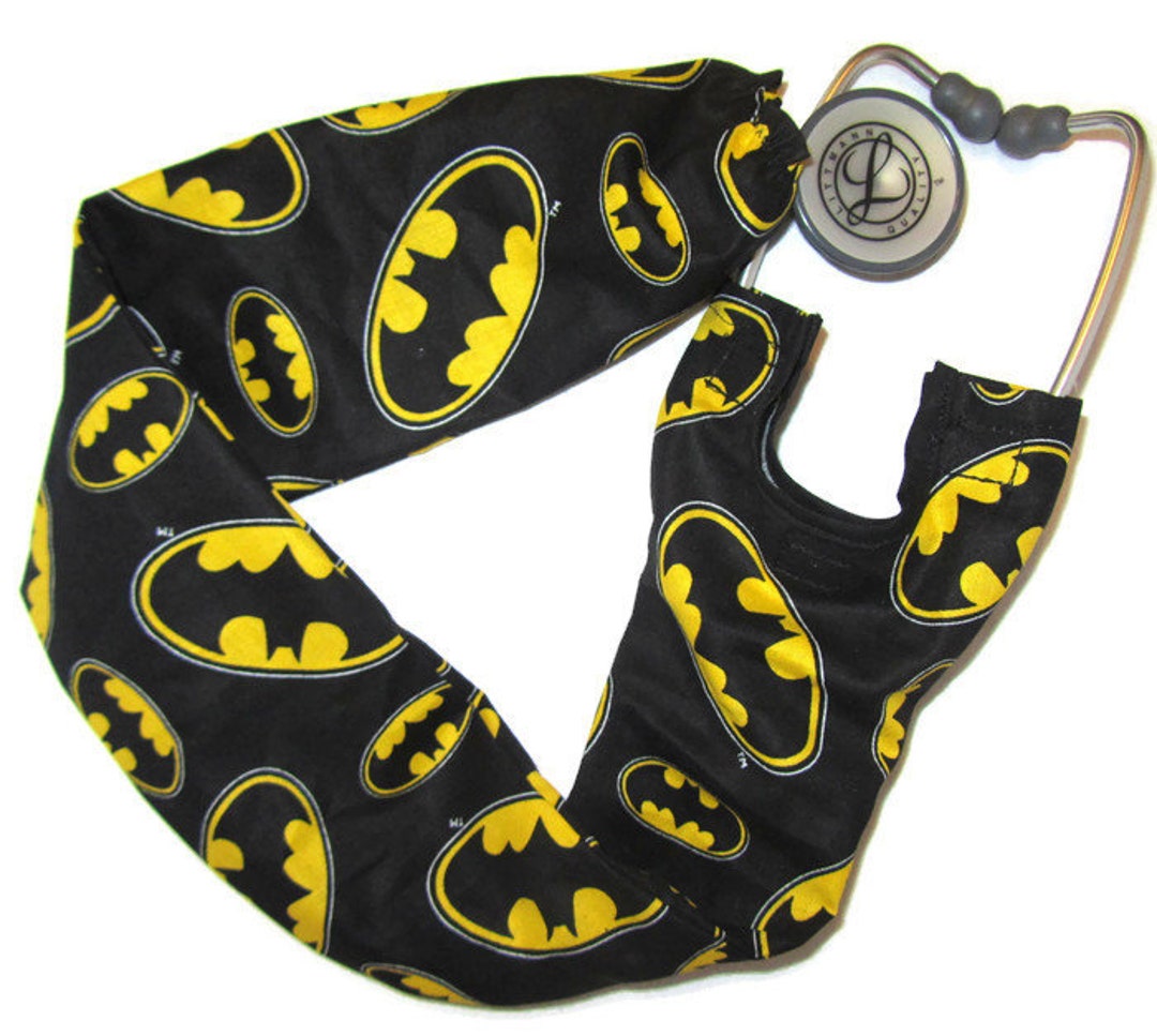 Stethoscope Cover Batman Symbol Superhero Medical Doctor Nurse Etsy