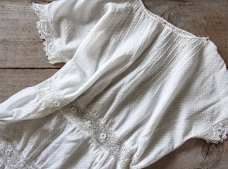 swiss dot flower girl dress