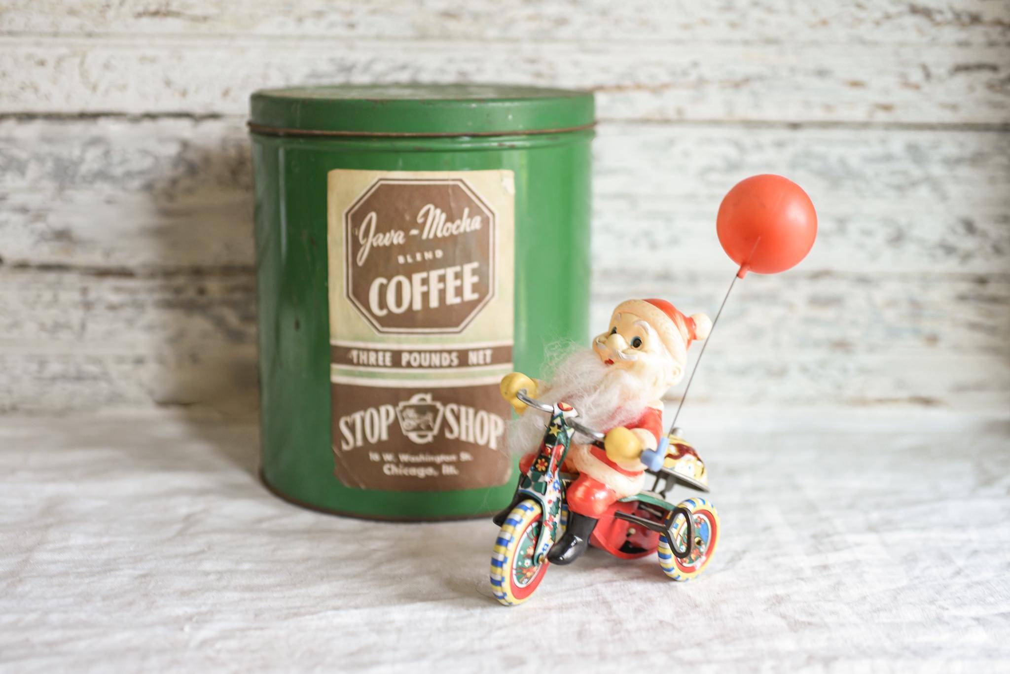 1950's santa wind up - Etsy 日本