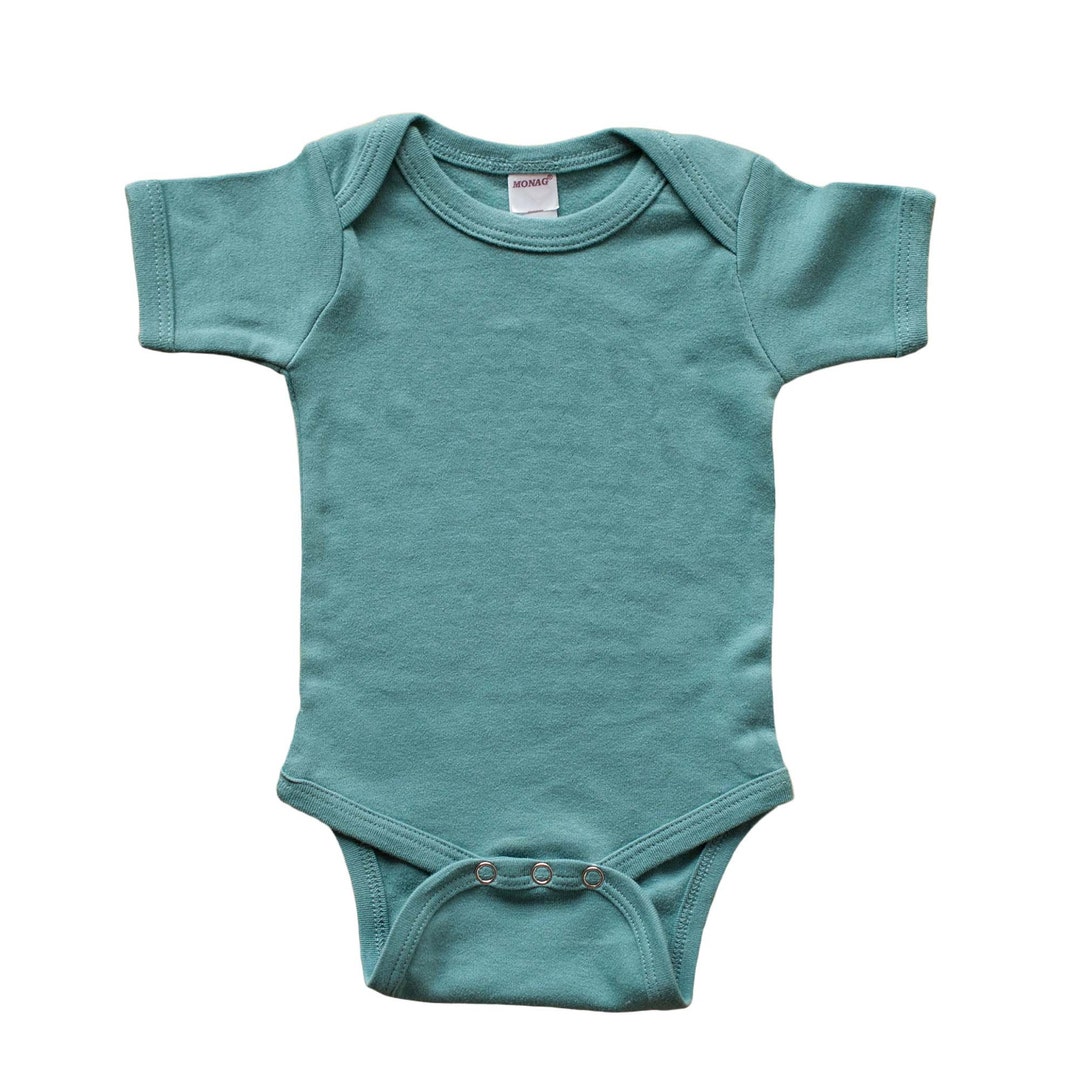 Blue Baby Bodysuit Wholesale Cotton Baby Bodysuit Baby Etsy