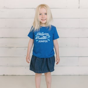 Champion Puddle Jumper Children&#39;s tee, Kid&#39;s t-shirt, Girl shirt, Boy tee, Unisex clothing