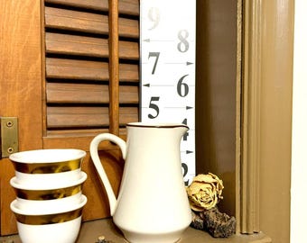 Creamer: Countryside Stoneware Collection Japan Stamped