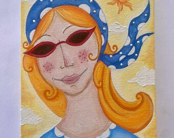 Fun in the Sun Painting