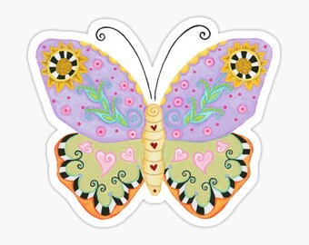 Butterfly Sticker #6