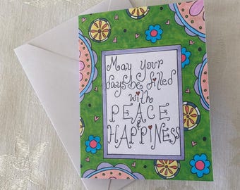 Greeting Card (Green)