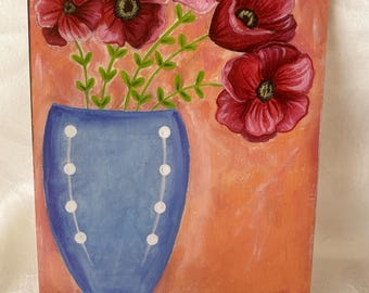 Red Poppies Print