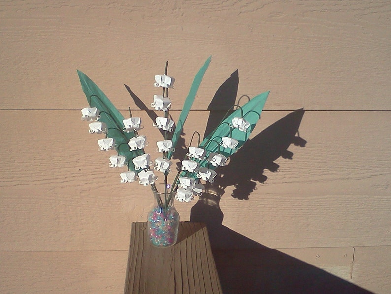 Origami Flowers lily of the valley Etsy