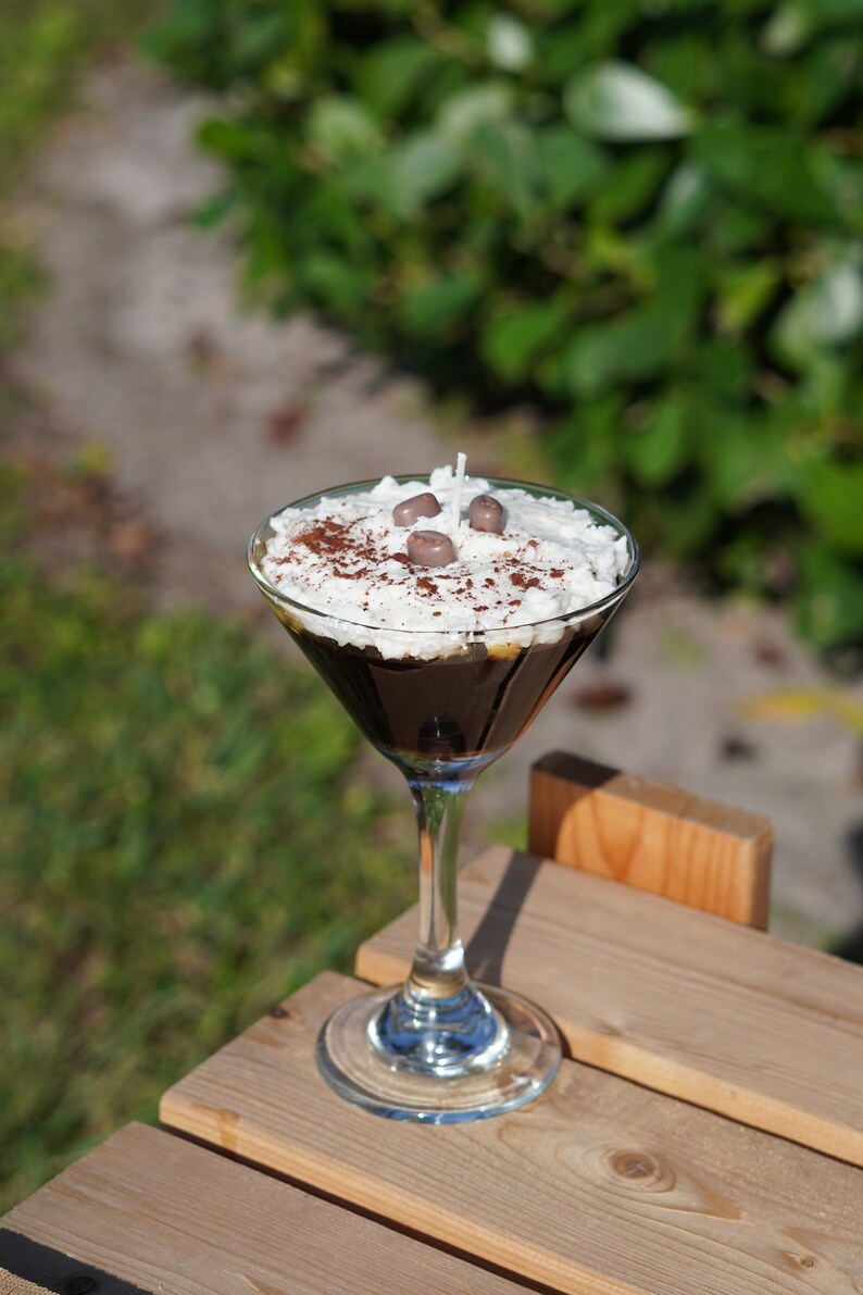 Espresso Martini Jelly Wax Candle Set of 2. Home Decor, Gift Ideas