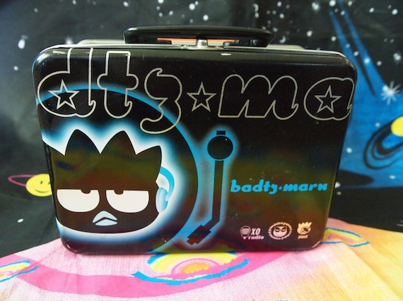 DJ BADTZ MARU // Vintage 90s Sanrio Hello Kitty Metal Lunchbox - Etsy