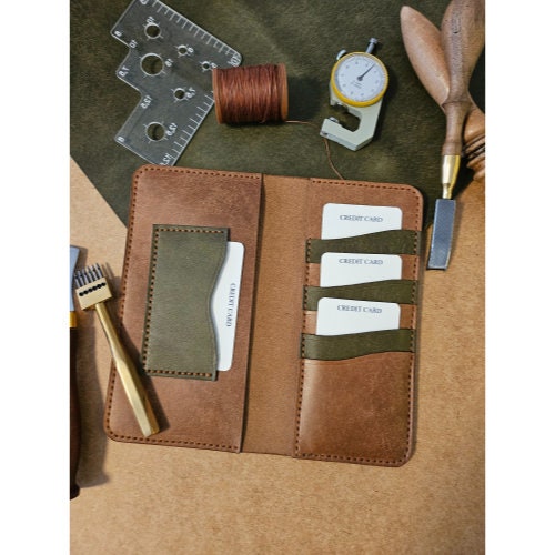Infynite Two-Tone Leather Wallet