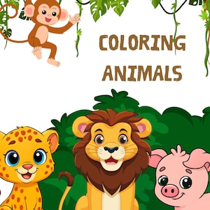Coloring Animals for Kids | Coloring Books
