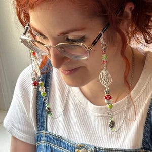 Mushroom Forest Glasses Chain