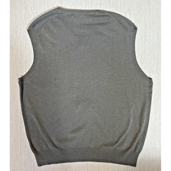 Polo Ralph Lauren Sweater Vest-Men's XL-Gray Pima… - image 5