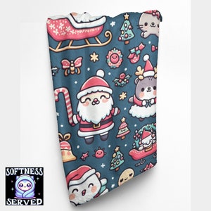 Christmas Blanket | Grandma Blanket | Winter Wonderland | Holiday Home Decor |  Christmas Decoration | Kids Holiday Blanket