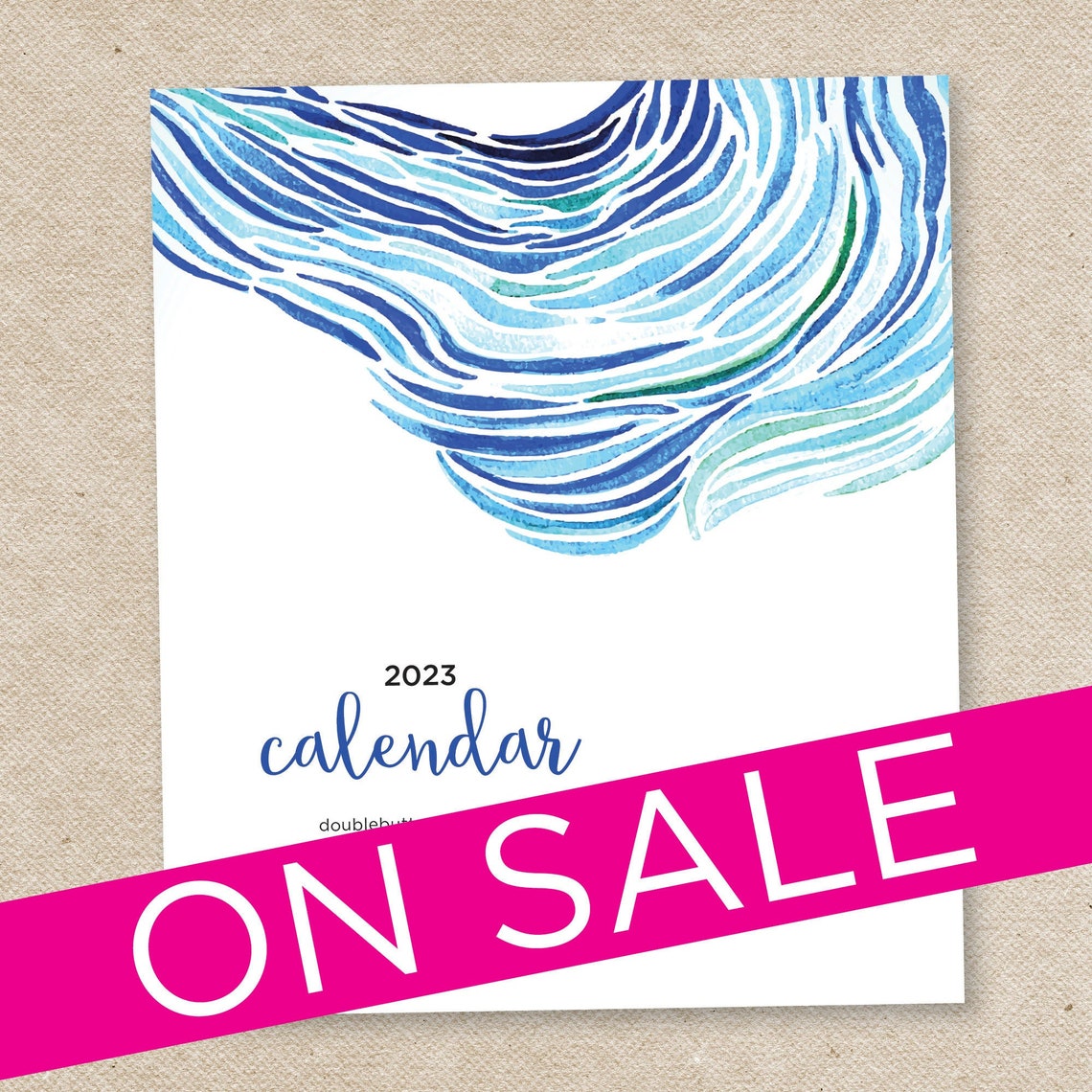 2023 Desk Calendar Wall Calendar With Stand Wood CD Case Etsy