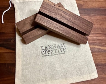 Walnut Wood Stand for desk calendar