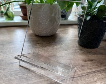 Clear Acrylic Stand for Desk Calendar