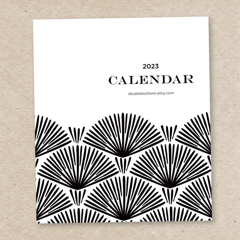 2023 Desk Calendar Wall Calendar With Stand Wood CD Case - Etsy