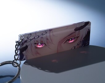 Love and Deepspace Sylus Keychain With Transparent Eyes