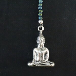 Buddha First Car gift Buddha hanging charm Boho mirror car charm Buddha purse charm Boho Tree of life car charm Bohemian car charm