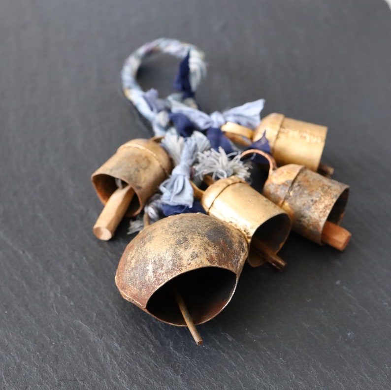 Protection Bells Decor, Door Hanging Bells, Witch Bells, String of Bells, Bell Decoration, Bell Gifts, Housewarming Gift, Home Decor image 9