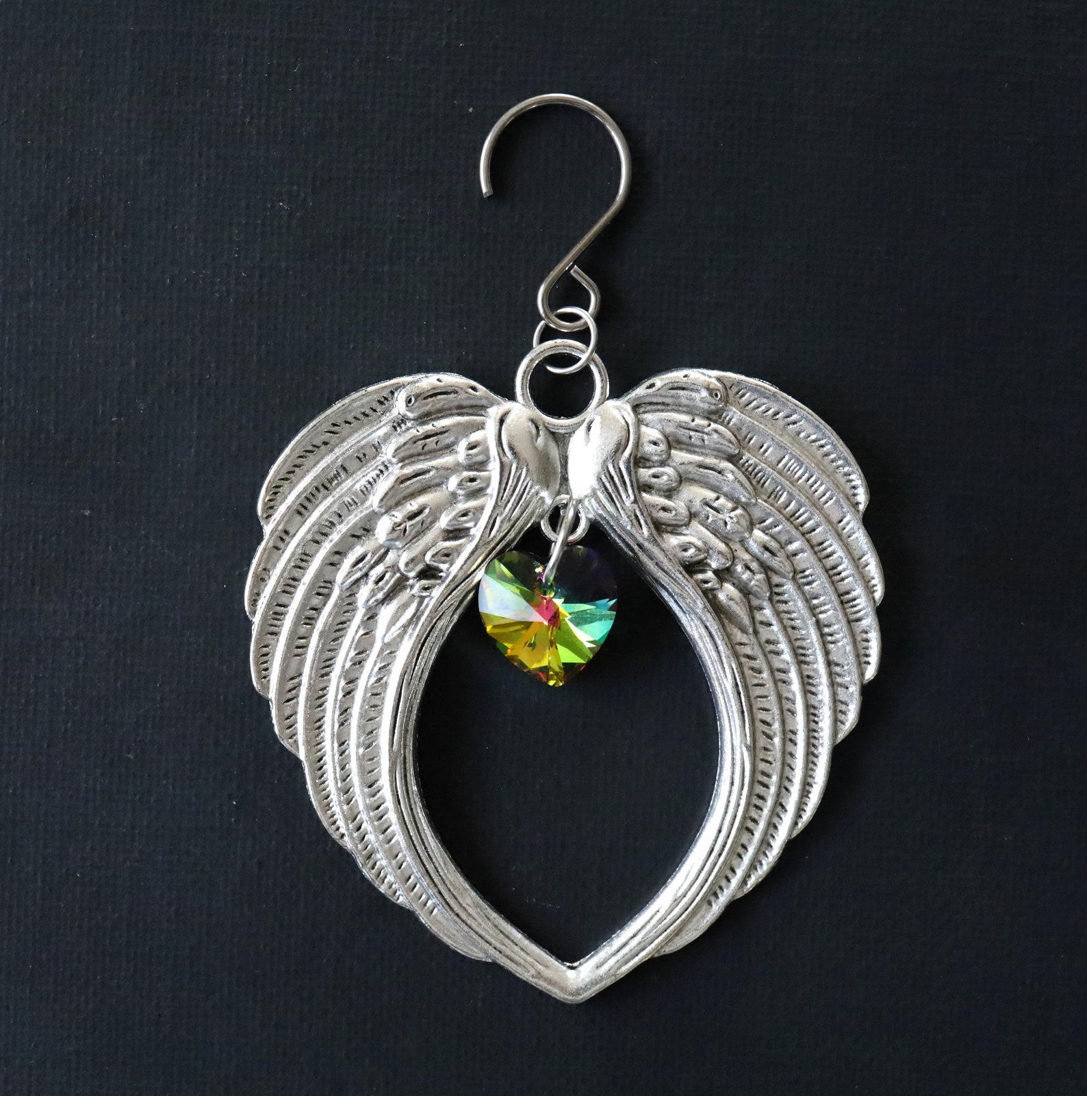 Angel Wing Ornament Angel Wing Decor Tree Decor Wing Decor Etsy