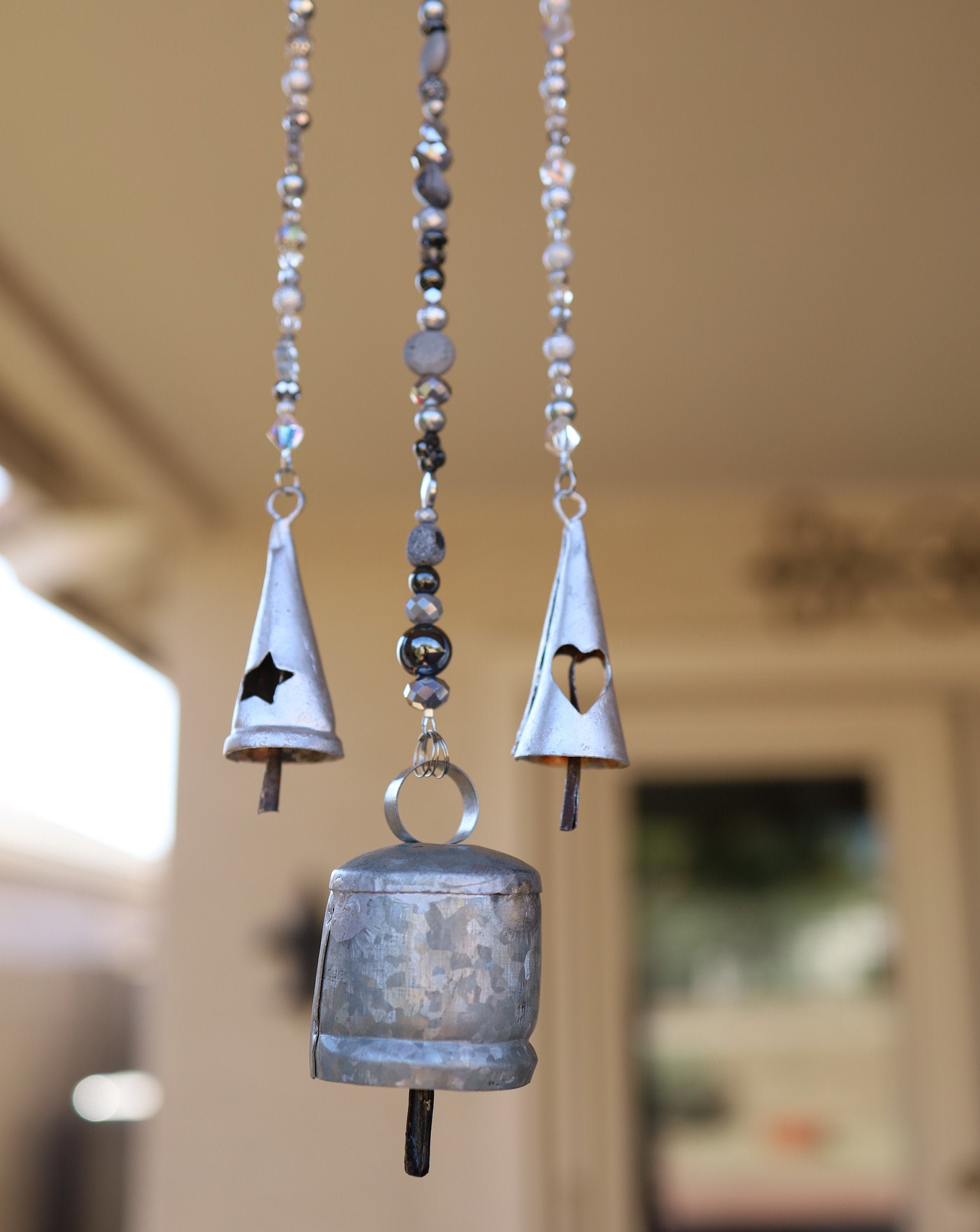 Silver Zen Bells Bell Wind Chime Zen Chime Wind Chimes | Etsy