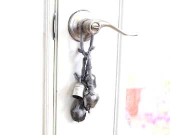Home Protection Door Bells, Front Door Decor, Witch Bells, Bell Decoration, Home Door Bells, Housewarming Gift, New Home Gift