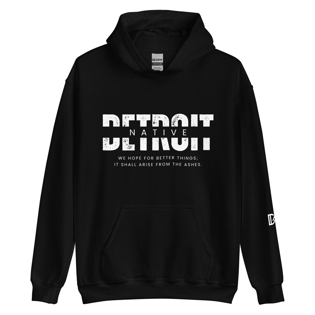 Detroit Native Sticker Detroit Native Hoodie, Not a Detroit Tourist, Not a Detroit Visitor ...