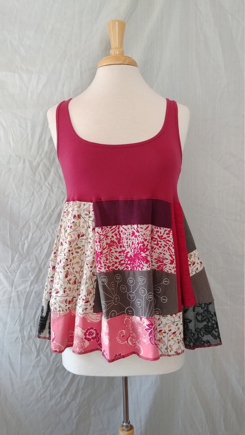 size Small Upcycled Tunic