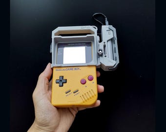 CYBER-BOY Picatinny Rail System – Modular Game Boy Evolution For DMG01 3D printed STL
