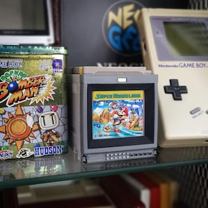 ミニチュア ソニー PVM 風ゲームボーイ カートリッジ ホルダー 3D プリント STL
