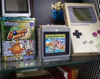 Miniature Sony PVM-Inspired Game Boy Cartridge Holder  3D printed STL