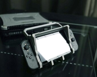 SWITCHBLADE: Futuristic Hood & Handle Kit For Nintendo Switch 3D print STL
