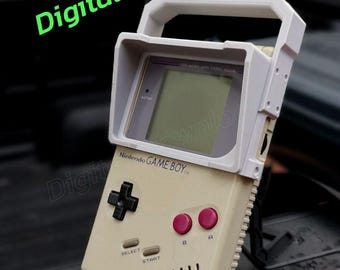 Cyberpunk Handle for GameBoy   DMG-01  3D print STL file