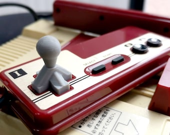 Famicom JoyStick replacement for L R cross buttons Sphere Version 3D STL file