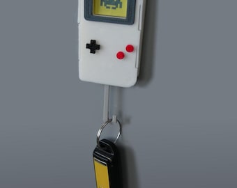 Game Boy–inspired Key Hook  3D print STL file