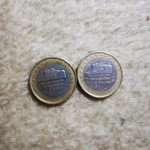 1 Euro Coins 2001/1999 from the Netherlands